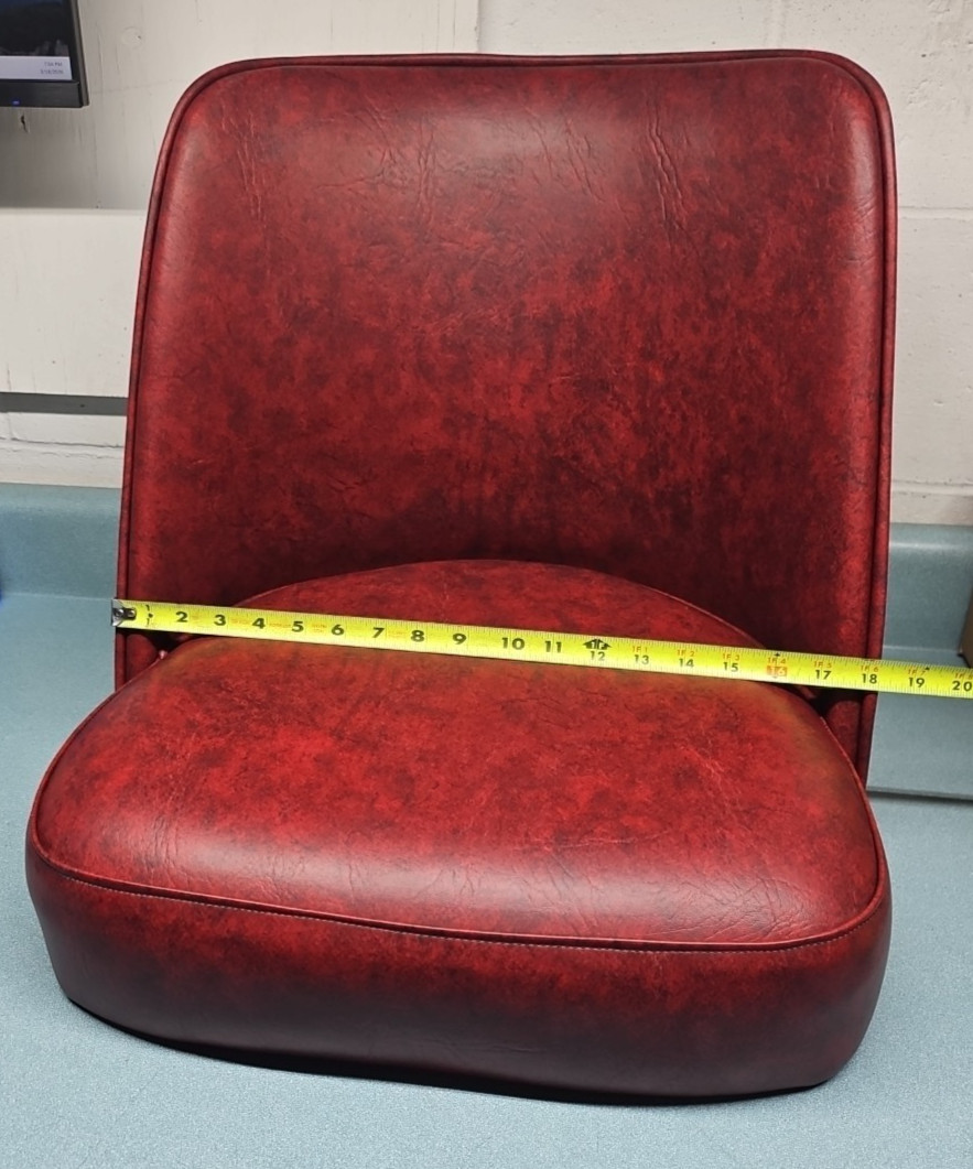 BENNINGTON BAR BUCKET REPLACEMENT SEAT HEAVY DUTY COMMERCIAL 18"W