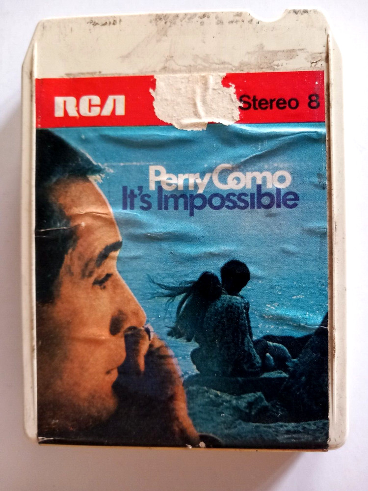 Perry Como ~ Its Impossible 8 TRACK [NOT SERVICED / UNTESTED]