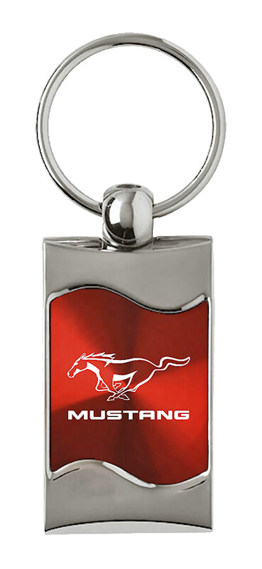 Ford Mustang Key Ring (Red)