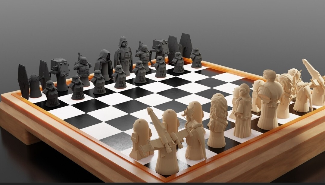 Star Wars Chess Set Remastered