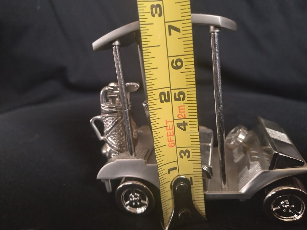Golf cart clock