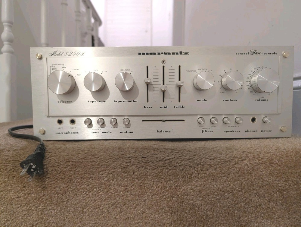 Marantz 3250b Preamplifier, Beautiful, Recapped, Fully Functional *Read*