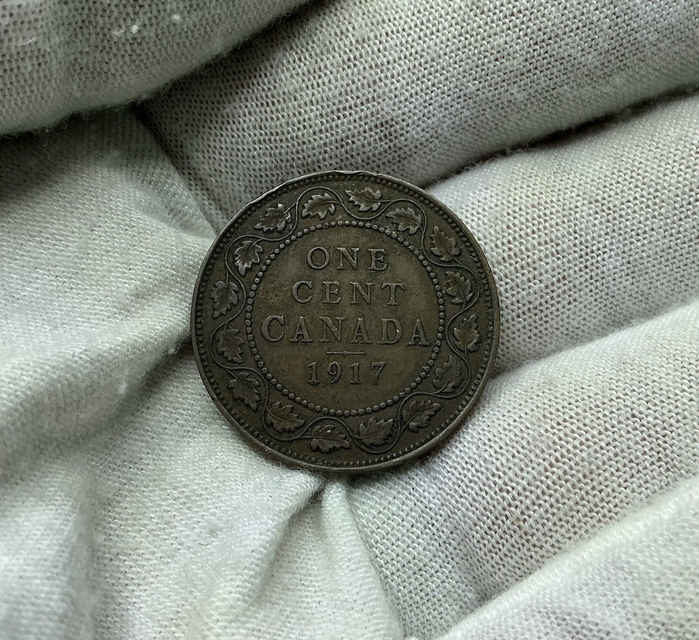 1917 Canada One Cent Coin X13