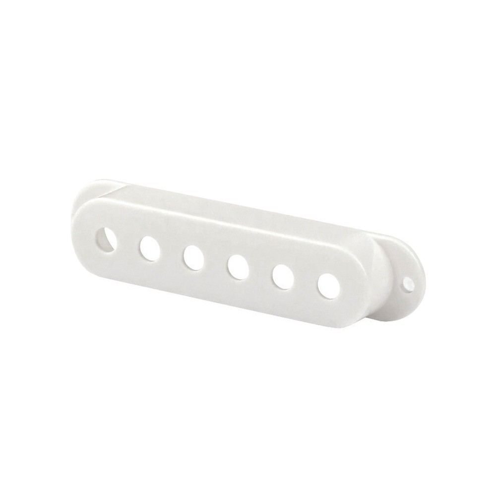 White ST SSS Guitar Pickup Covers 2T 1V Knobs Tremolo Bar Tip Switch Tip Cap