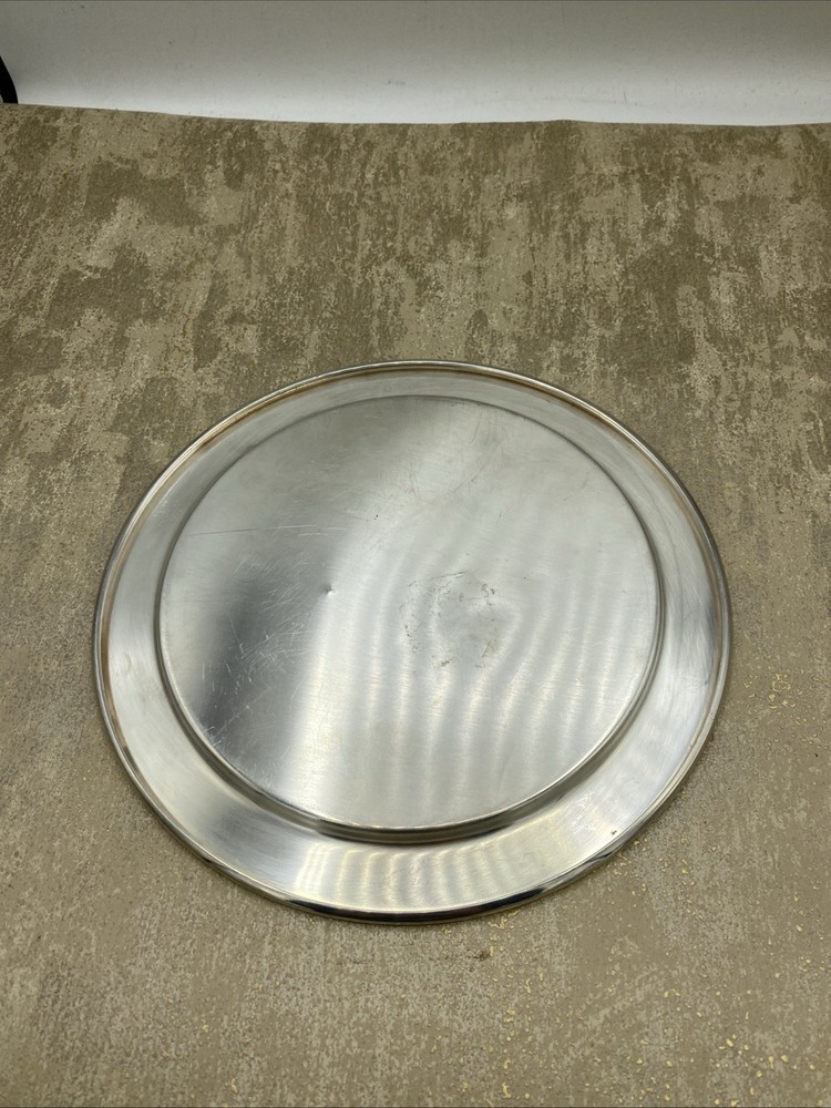 Vintage 1970s Silverplate by Boardman Server Small Dish 8”