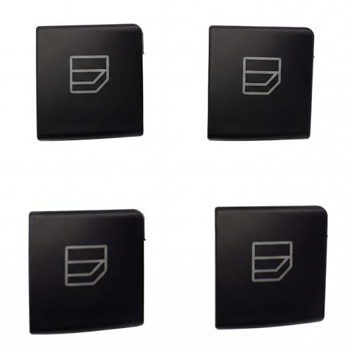Front Driver Window Switch Button Cap A2049055402 Compatible with Mercedes Benz