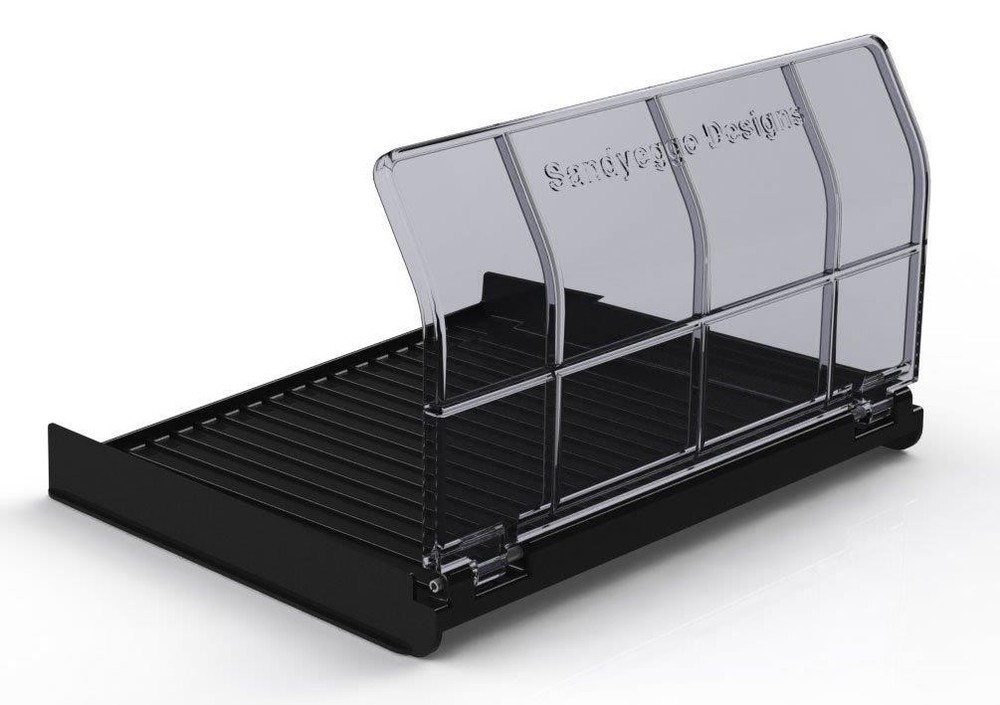 New C7 CORVETTE BIN GUARD Precision Fit Easy Install Prevents Screen Jamming NIB