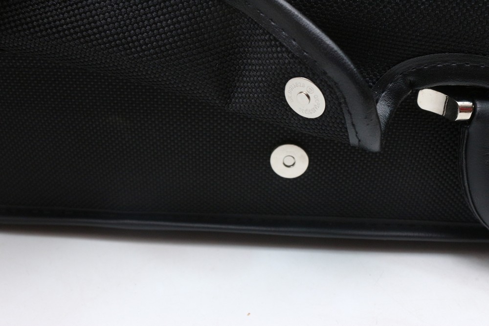 Protable Viola Case Oxford Durable Red Padding Strong Waterproof Black