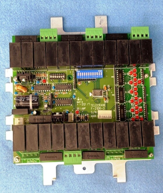 TELECRANE F-21DR-3 CONTROLLER BOARD