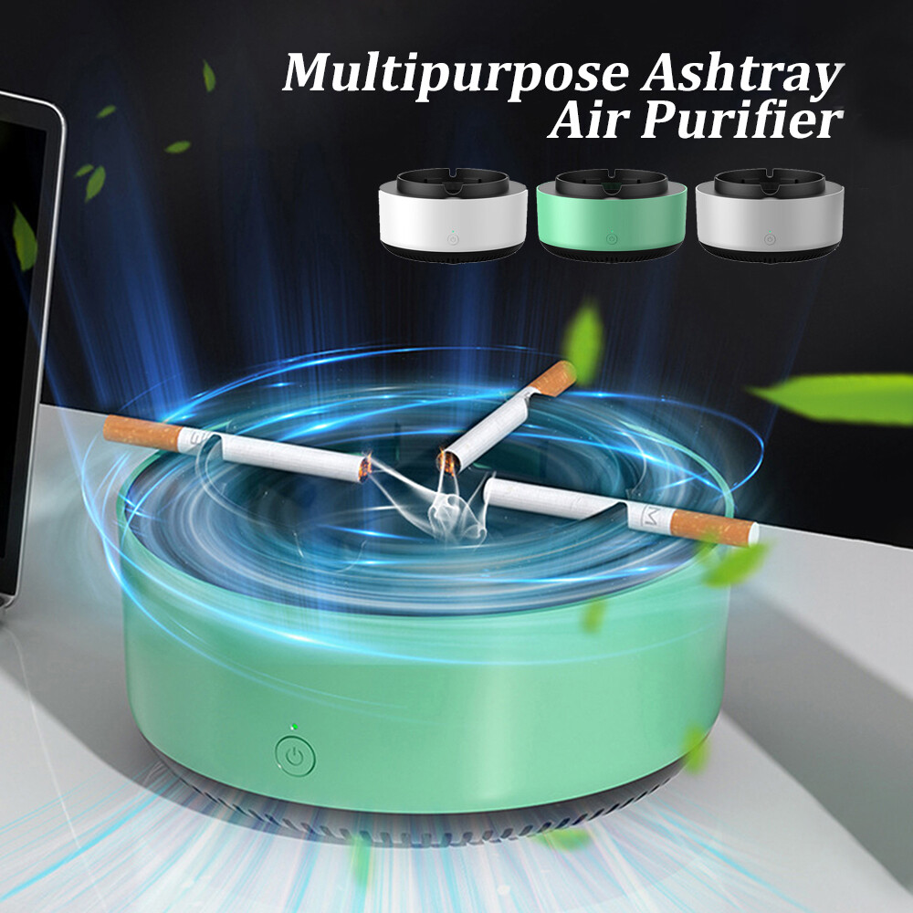 Smoke Removal Air Purification Ashtray Anion Purification Practical Automatic Pu