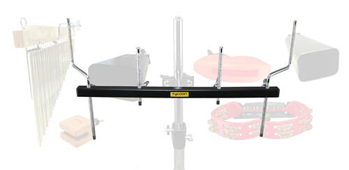 Black Mounting Bar - For All Mountable Percussion Model TPMB