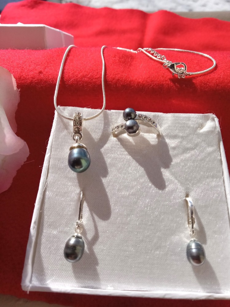 fresh water pearl set