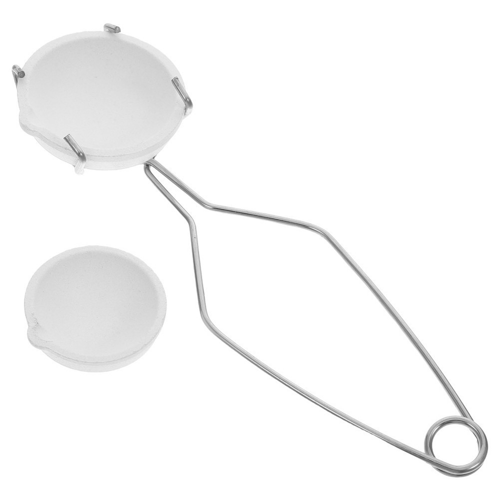Refining Kit Melting Dish for Silver Ceramic Pot Crucible