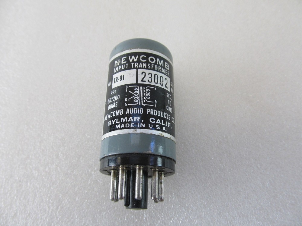 NEWCOMB TR-91 MICROPHONE AUDIO INPUT TRANSFORMER