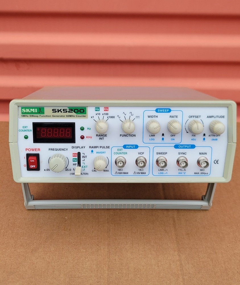 SKMI  SK5200 Sweep Function Generator 60MHz  Counter