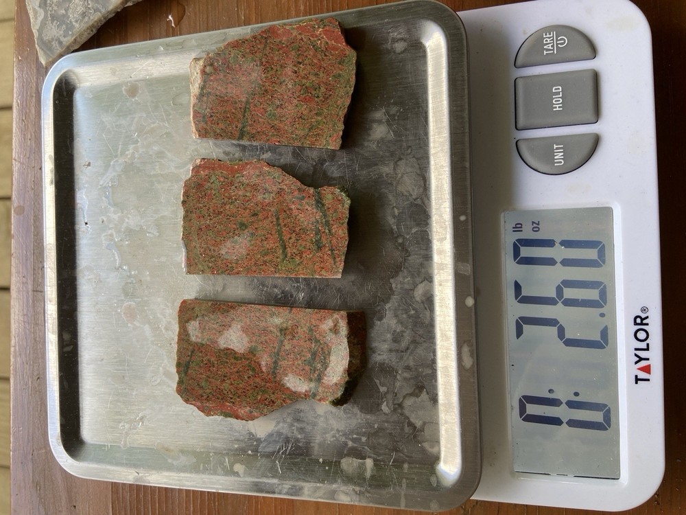 Unikite Slabs Rough 2.6 Oz