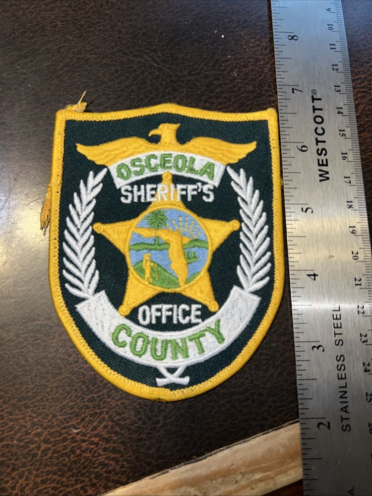 Obsolete (?) Florida Sheriff’s Office / Department Patch Osceola County