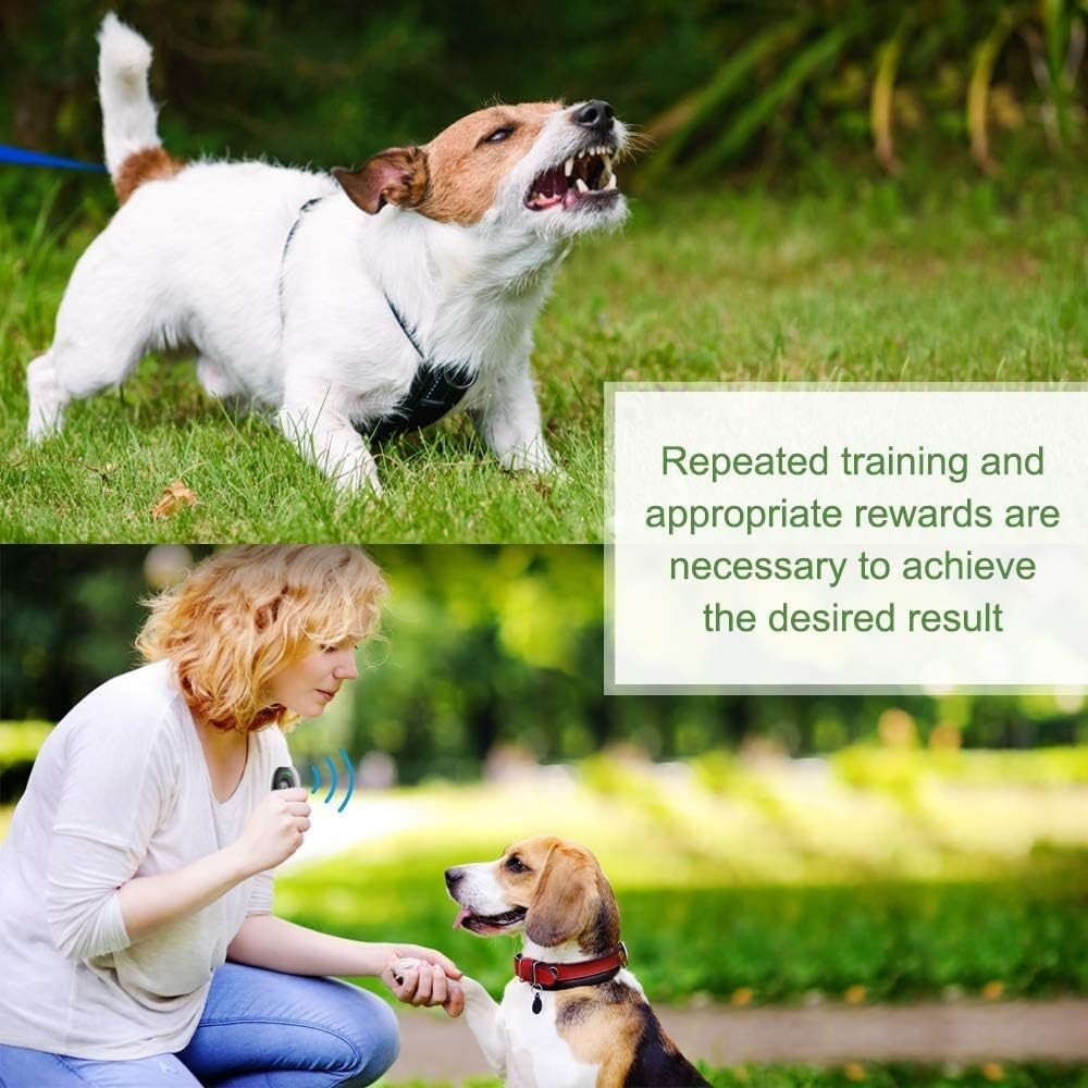 All-Size Compatible Ultrasonic Barking Control - Pet-Friendly Trainer Device