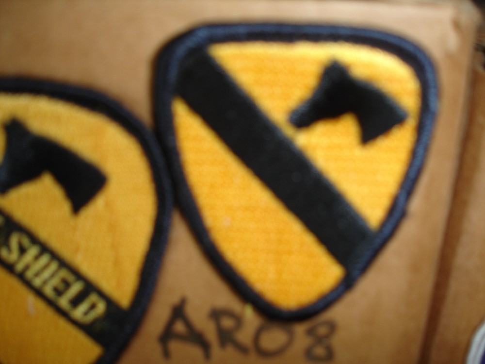 First Cav Patch 3 patches in set