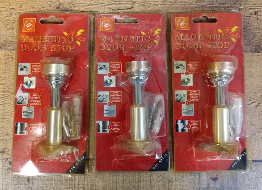 3 Pack - Prosperity Tools Magnetic Door Stop - PTC-53752