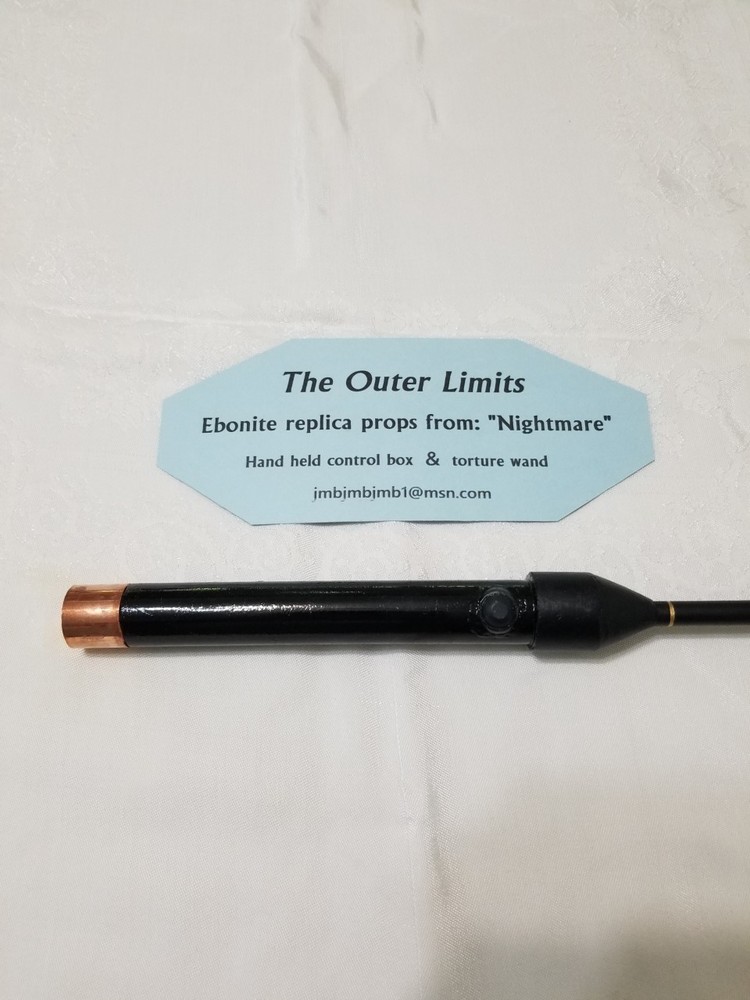 Outer Limits to scale working replicas. Ebonite props. from Nightmare. Box,wand.