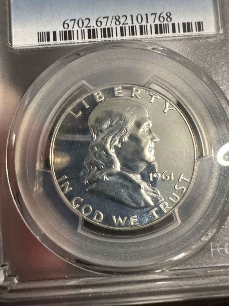 1961 Benjamin Franklin Proof Half Dollar ~ PCGS PR67 ~ *NICE COIN*