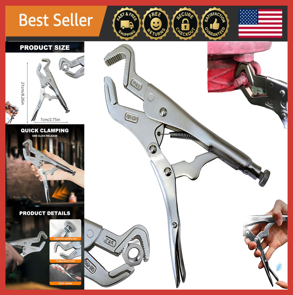 Welding Locking Pliers Versatile Vice Grip Clamp Tool for Workshop Repair
