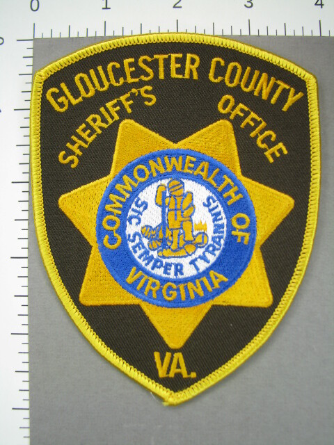 713 Virginia GLOUCESTER COUNTY SHERIFF'S OFFICE Patch