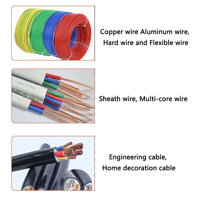 Wire Waste Stripping machine Waste Copper wire Peeling machine Wire Recycling Re