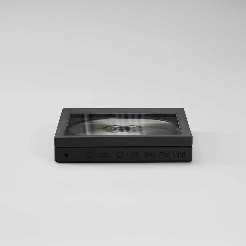 【Black】KM5 Instant Disk Audio CP1 Portable Wall-Mountable CD Player Bluetooth FS