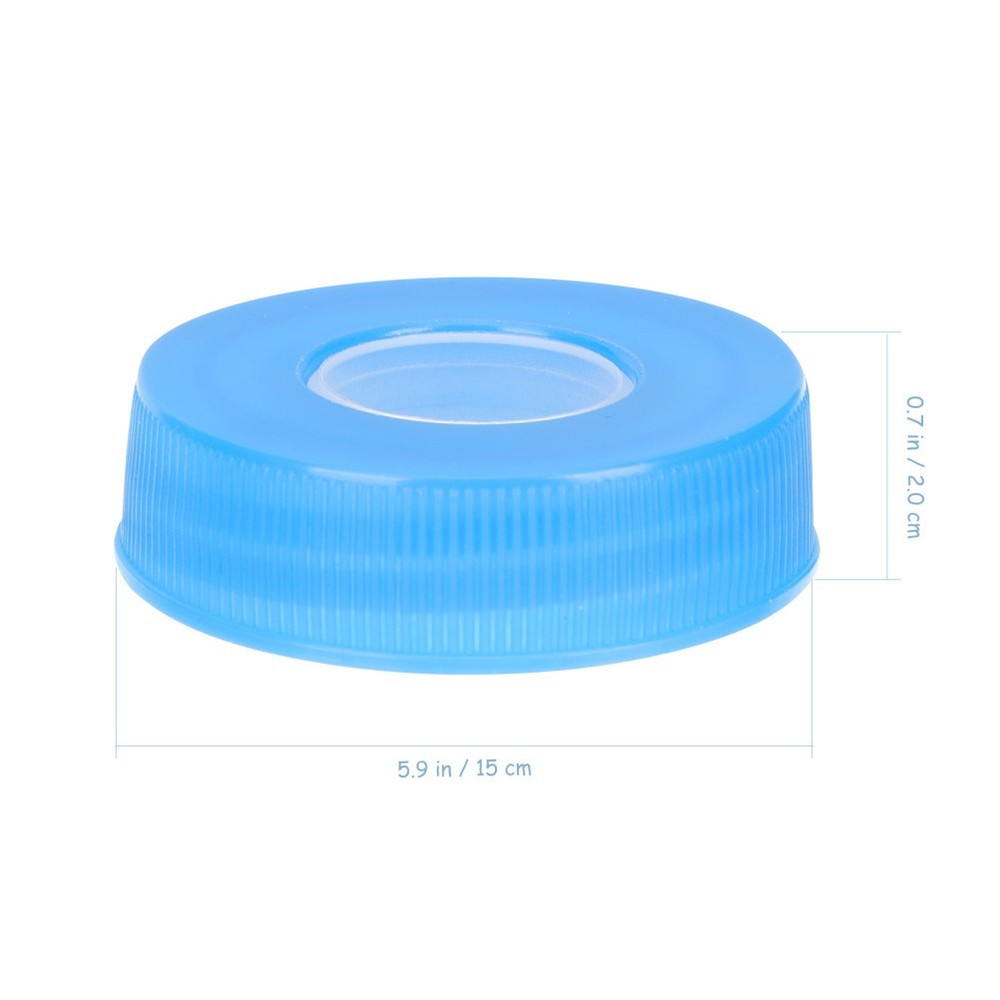 2 Pcs Gallon Water Jug Cap Reusable Replacement Caps Bucket Accessory