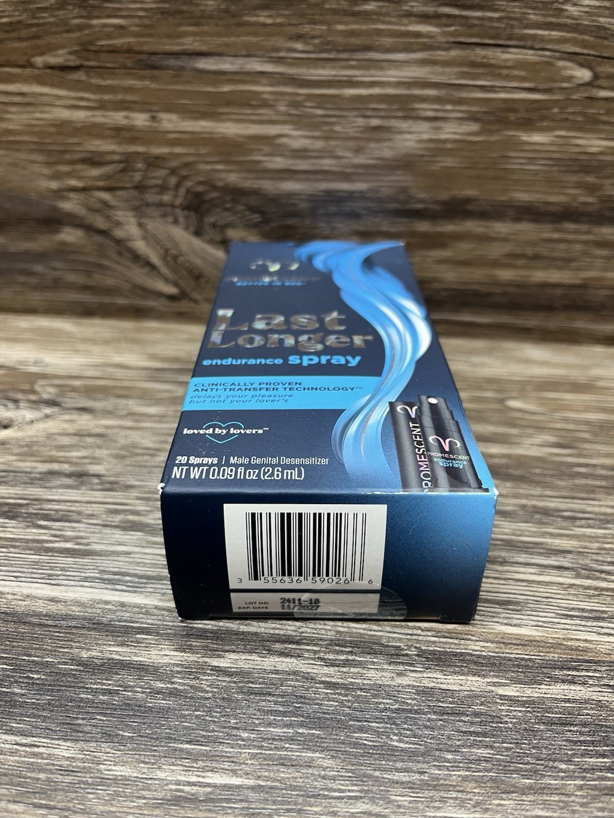 Promescent Men’s Delay Spray–Proven to Help You Last Longer in Bed 2.6 ml 11/27