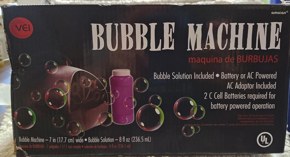 Bubble Machine New Vei