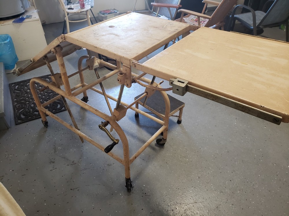 Antique Industrial Surgical Table