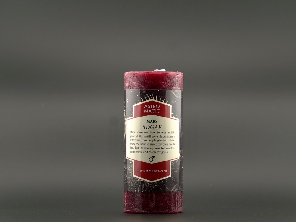 ASTRO MAGIC Mars 'IDGAF' Candle