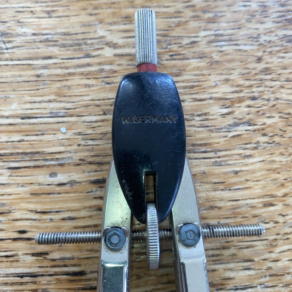 Rotring rapid adjustment compass vintage