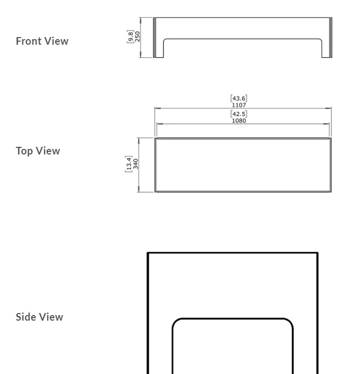 ECOSMART FIRE L1080 GLASS FIRE SCREEN