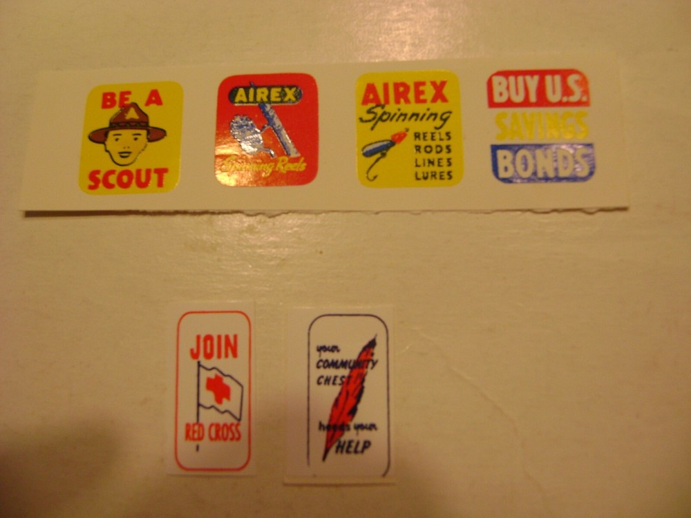 Lionel 256/257/356 Poster Set- 6 pieces