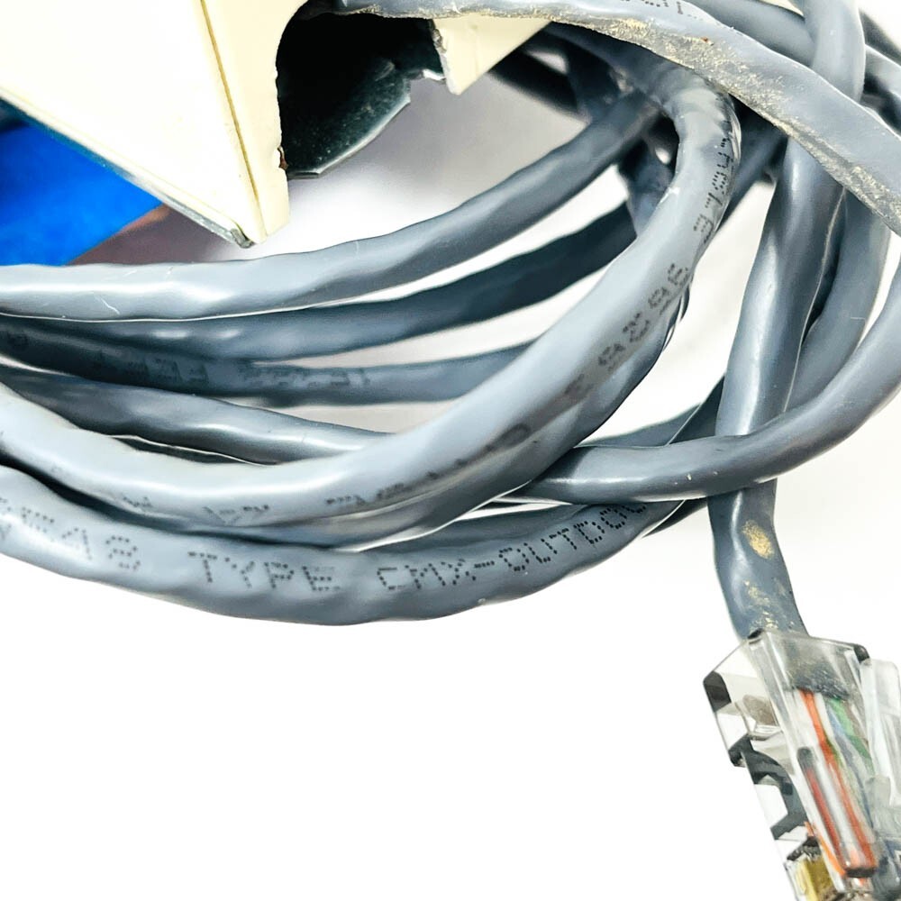 Vintage Camera Control Unit with Ethernet Cable
