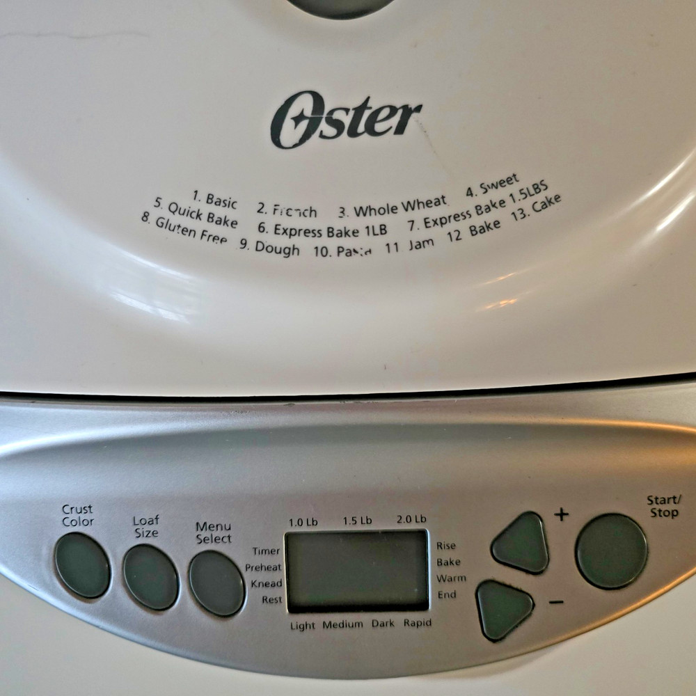 Oster Bread Maker WORKS