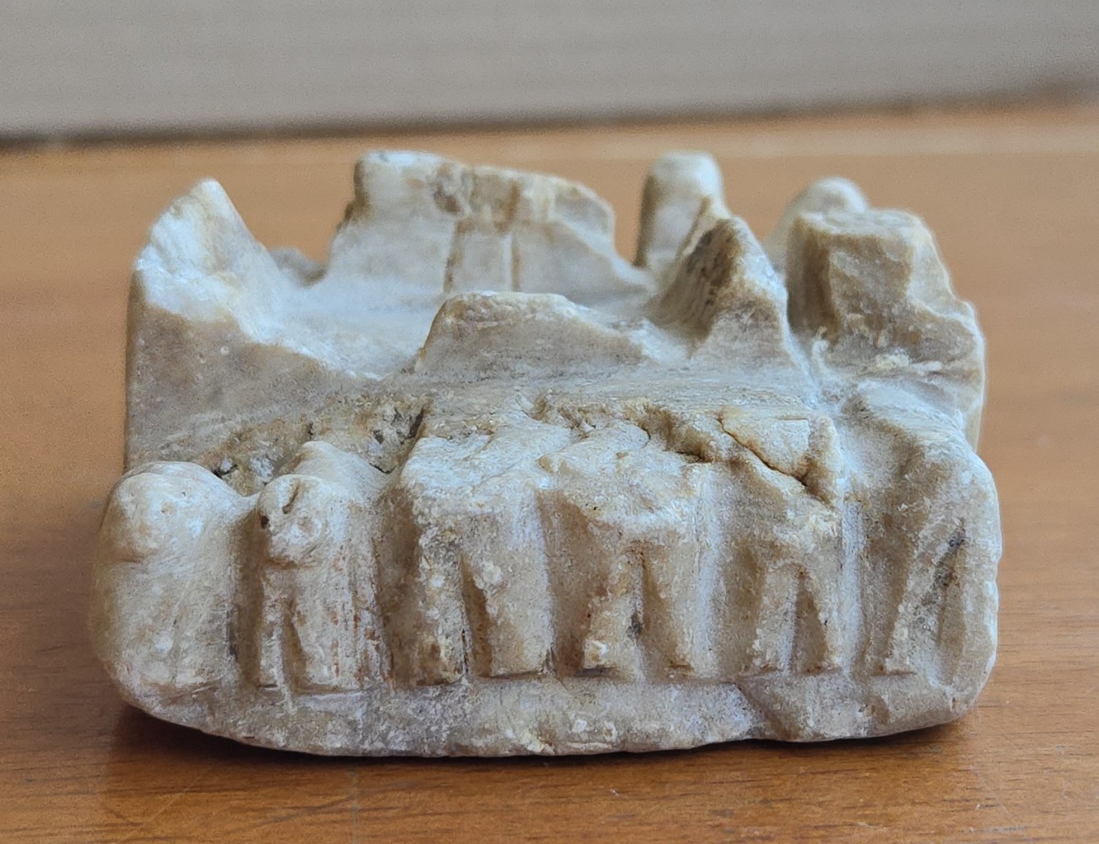 Antique Andean Carved Stone Illa Talisman Amulet Pre-Columbian Peru Andes