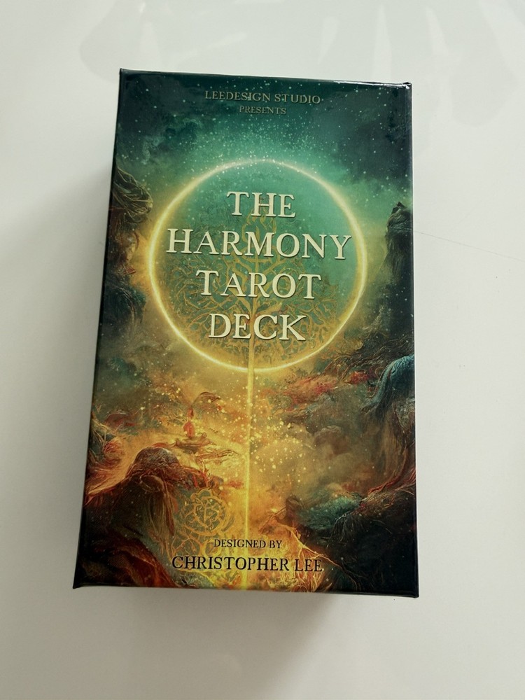 The Harmony Tarot deck by Christopher Lee 2022 OOP Indie