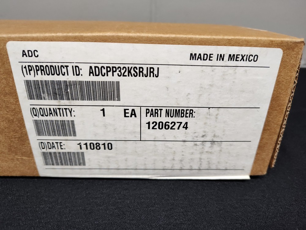 ADC ADCPP32KSRJRJ CAT5e 32-Port Patch Panel (1206274)