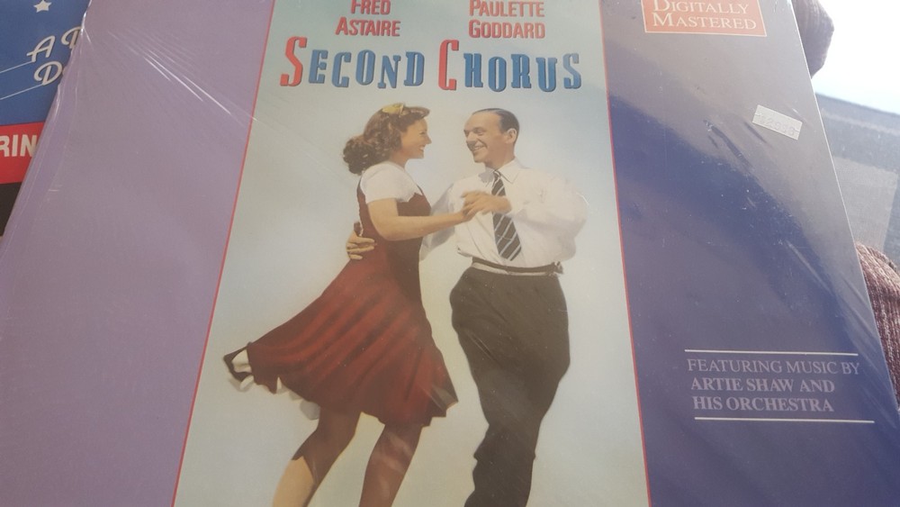 Second Chorus Laserdisc LD Fred Astaire New In Shrink