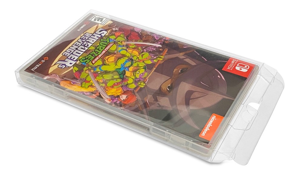 Custom Box Protector for Nintendo SWITCH Standard Size Game Cases (10 PK)