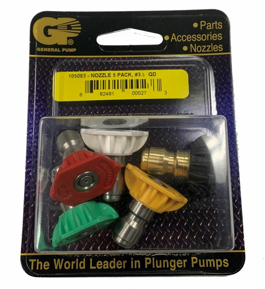 GP 105083 #3.5 Quick Connect (Q) Spray Nozzle 5-Pack