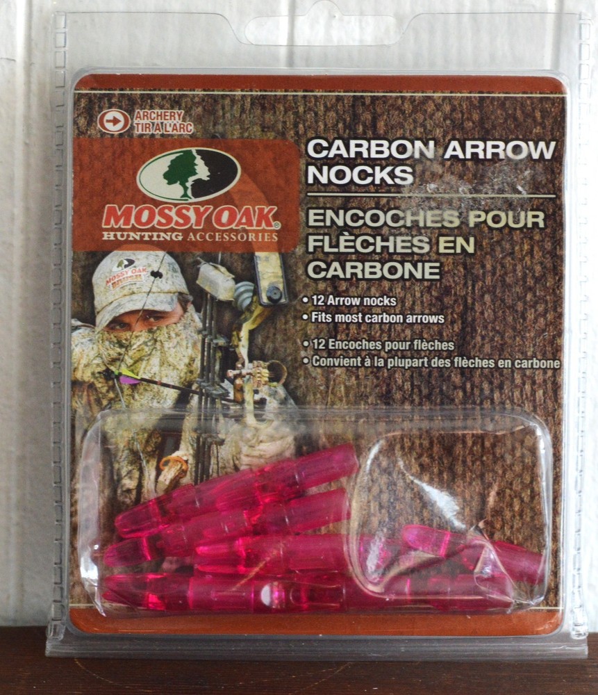 Mossy Oak Carbon Arrow Nocks NIP