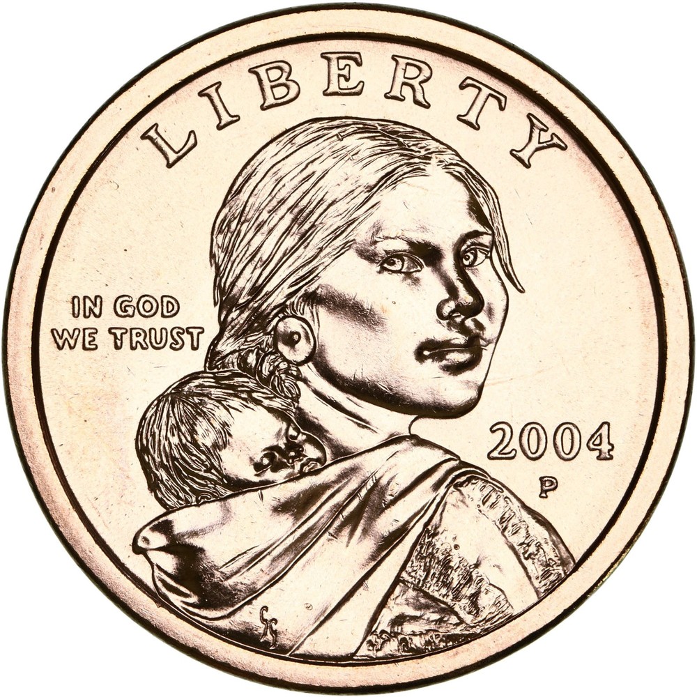 2004 P Native American Sacagawea Dollar Choice BU