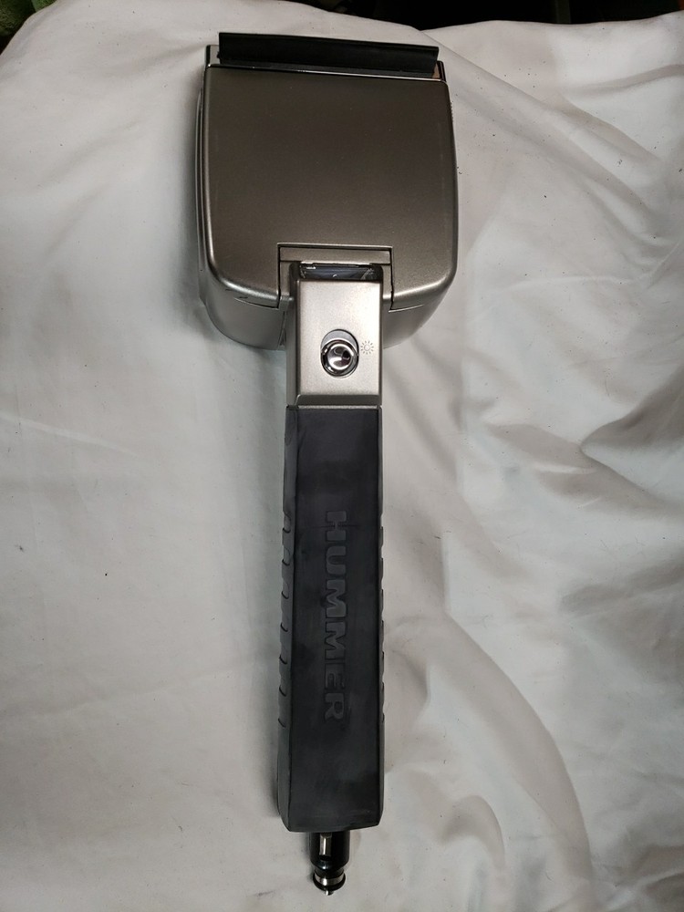 Hummer Heavy-Duty Windshield Scraper, Deicer, Flashlight - Rare!