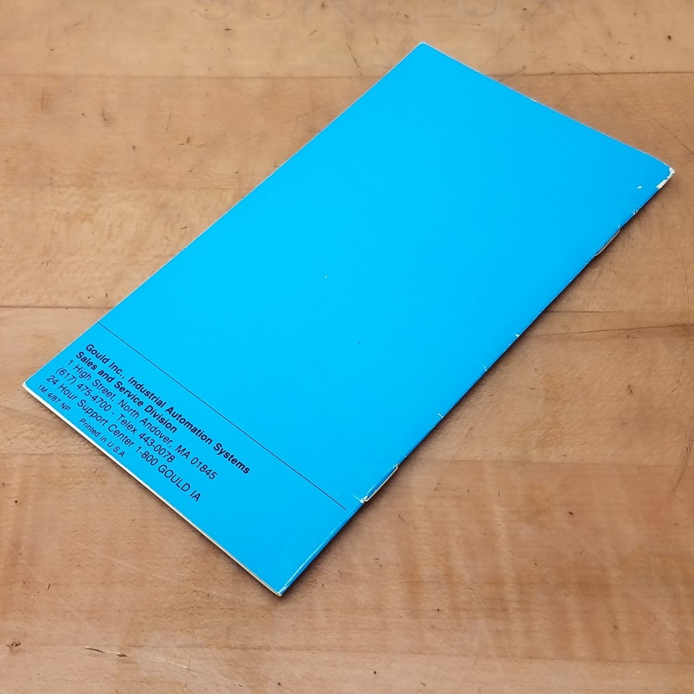 Gould PI-RAPP-001 Rev. B 584 Register Access Panel Reference Guide - USED